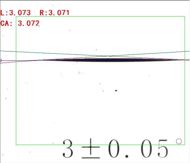 圓法測(cè)量接觸角 圓法測(cè)量接觸角