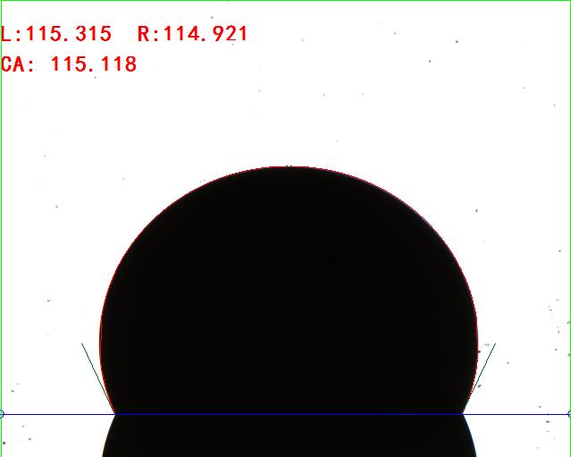 L-Y法測(cè)量接觸角 L-Y法測(cè)量接觸角